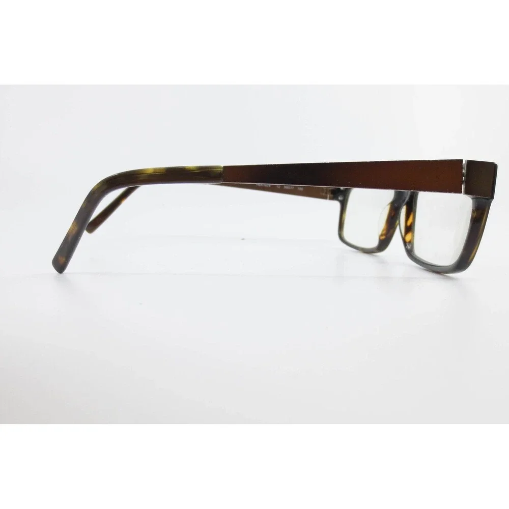 Hackett London HEK1054 12 Dark Tortoise Shell Rectangular Eyeglasses 58-17-150